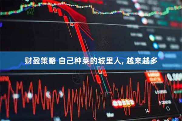 财盈策略 自己种菜的城里人, 越来越多